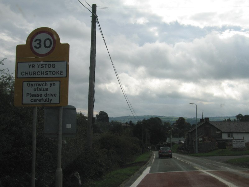road signs in wales
