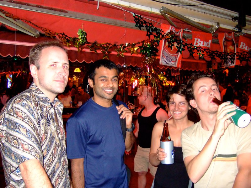 Hanging out with Raj when he visited us from NY
