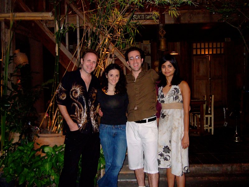 Chuck & I, with Adam & Vanessa

