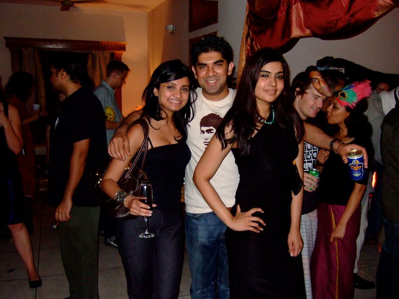 with Shadab and Tisa
