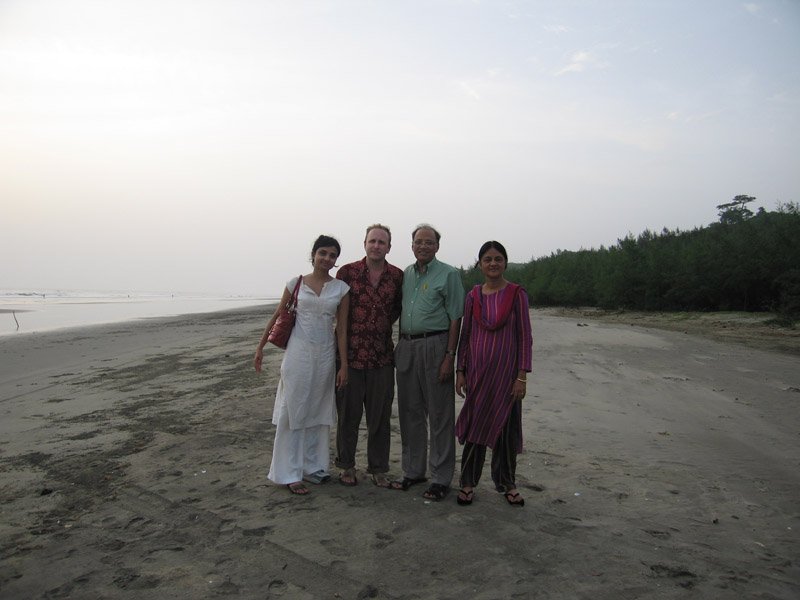 Anika, Chuck, Abbu and Ammu
