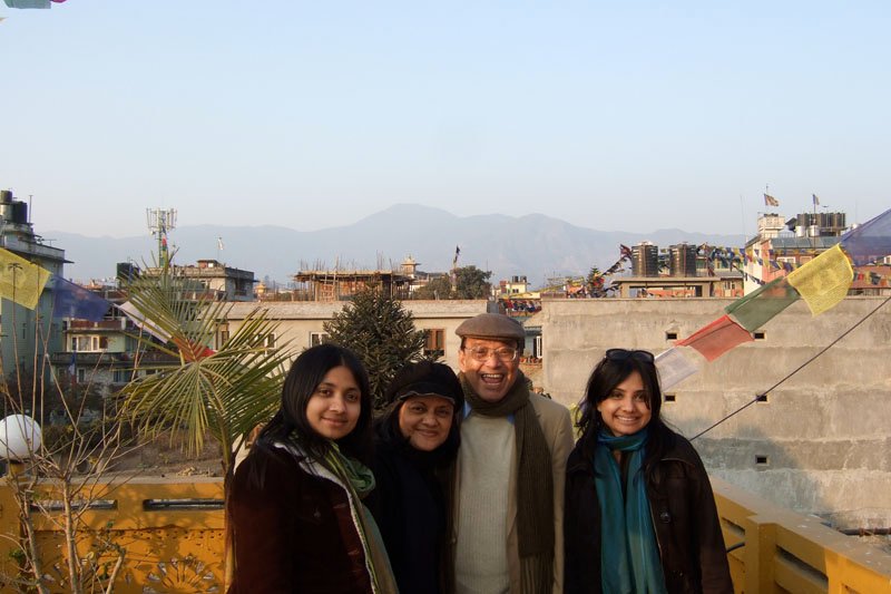 Shahrina and I, with our our mom and dad
