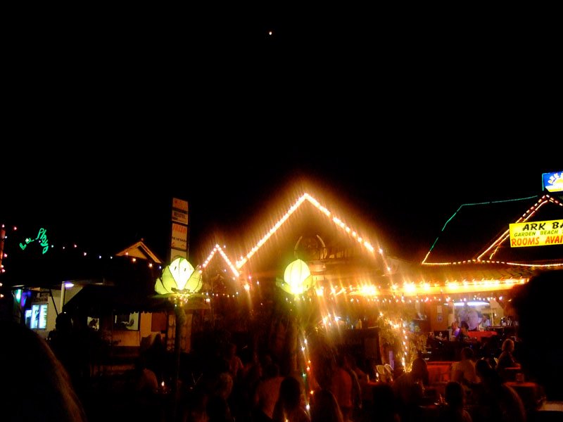 and there's our little lantern floating high up in the night sky
