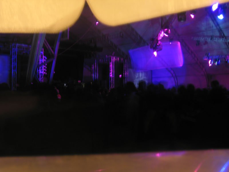 i think we were watching Bauhaus here.  peter murphy sang while suspended in the air upside down for 20 minutes.
