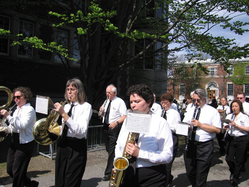 The band
