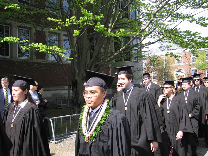 Zaynah's friend - he was one of the student speakers at the convocation ceremony
