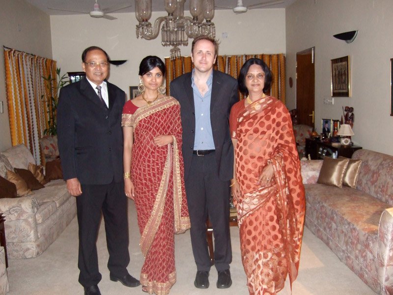 with Abbu & Ammu (my parents) at our house
