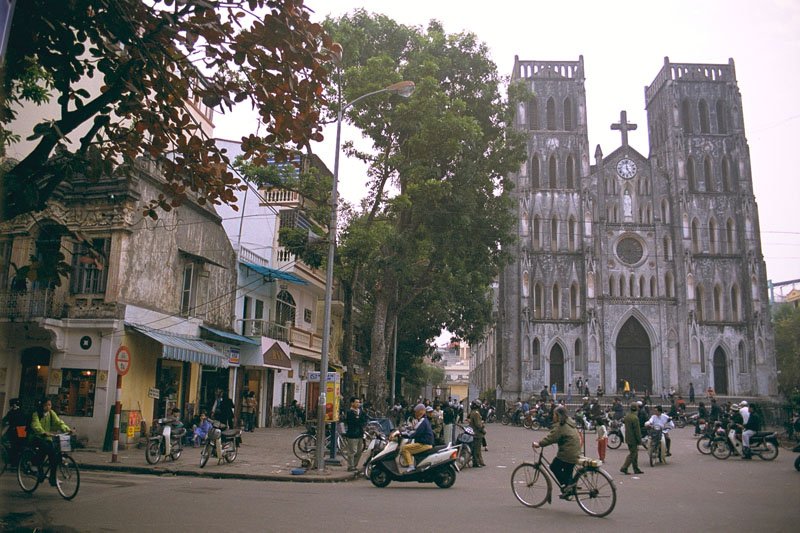 st joseph cathedral by the old quarter
