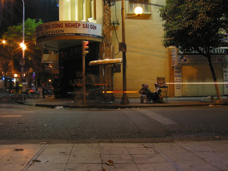 empty streets late at night
